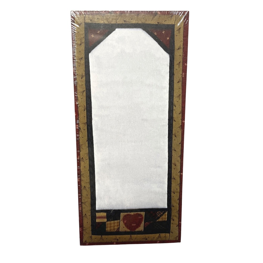 Main Street Press Quilted Hearts List Pad 1998 Lang Elizabeth Brownd Cottagecore